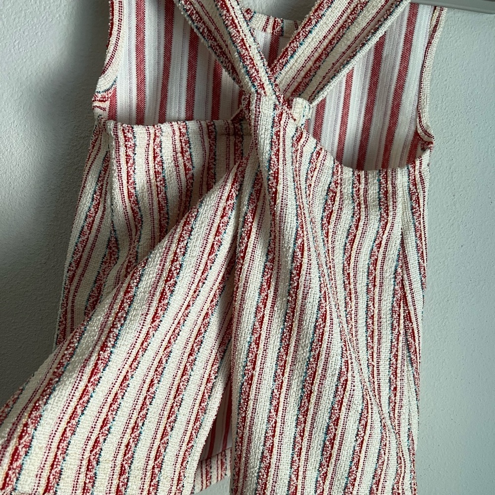 Madewell Split-Back Shell Top Stripes - Picture 2 of 7